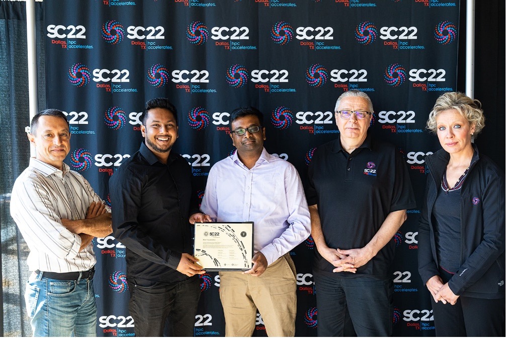 SC22 Best Visualization Award Winners